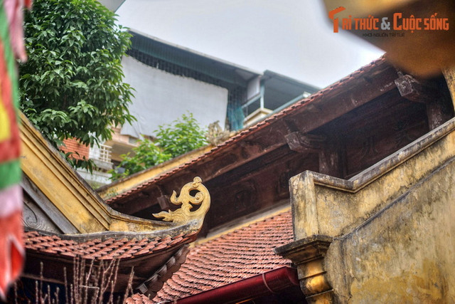 Độc lạ ngôi đình thờ Nguyên phi Ỷ Lan giữa phố cổ Hà Nội - Hình 5 Doc la ngoi dinh tho Nguyen phi Y Lan giua pho co Ha Noi-Hinh-5