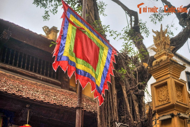 Độc lạ ngôi đình thờ Nguyên phi Ỷ Lan giữa phố cổ Hà Nội - Hình 3 Doc la ngoi dinh tho Nguyen phi Y Lan giua pho co Ha Noi-Hinh-3
