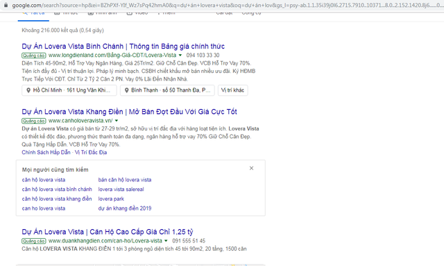 Khach hang can than tai du an Lovera Vista Khang Dien de tranh bi moi gioi lua dao