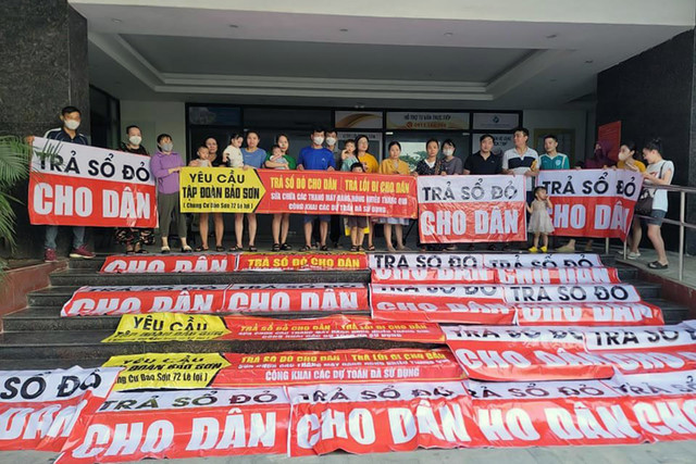 Cư dân chung cư ở Nghệ An mòn mỏi đòi quyền lợi - Hình 2 Cu dan chung cu o Nghe An mon moi doi quyen loi-Hinh-2