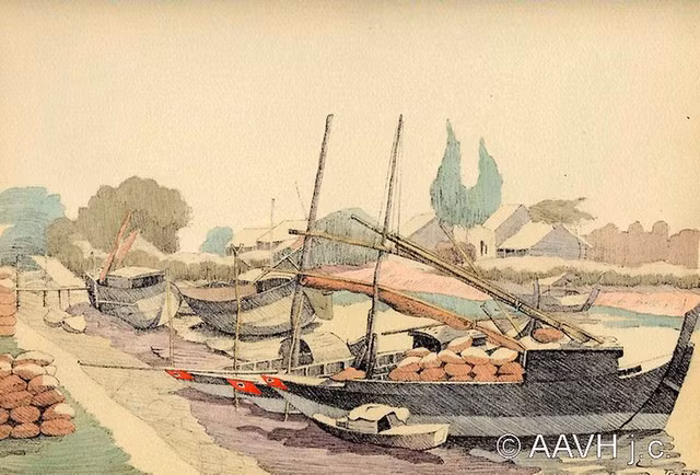 Tranh dac sac ve canh quan Nam Bo nam 1935-Hinh-4