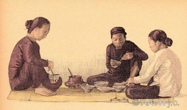 Loạt tranh vẽ lạ mắt về đời sống ở Nam Bộ năm 1935 - Hình 5 Loat tranh ve la mat ve doi song o Nam Bo nam 1935-Hinh-5