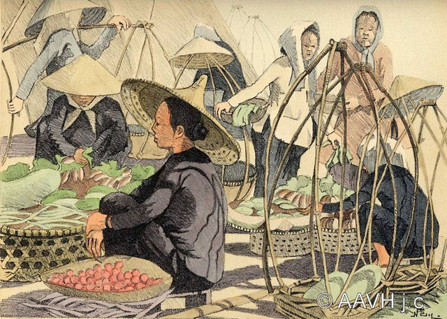 Loạt tranh vẽ lạ mắt về đời sống ở Nam Bộ năm 1935 - Hình 12 Loat tranh ve la mat ve doi song o Nam Bo nam 1935-Hinh-12