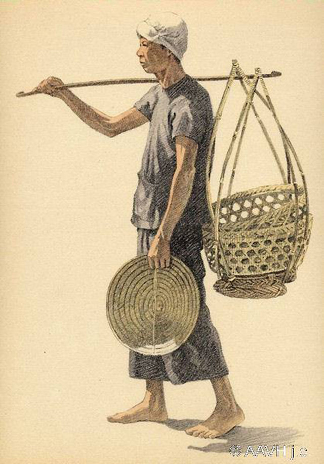 Loạt tranh vẽ lạ mắt về đời sống ở Nam Bộ năm 1935 - Hình 2 Loat tranh ve la mat ve doi song o Nam Bo nam 1935-Hinh-2