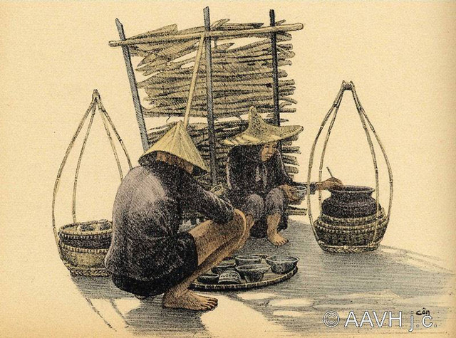 Loạt tranh vẽ lạ mắt về đời sống ở Nam Bộ năm 1935 - Hình 8 Loat tranh ve la mat ve doi song o Nam Bo nam 1935-Hinh-8