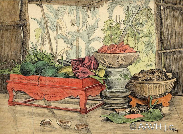 Loạt tranh vẽ lạ mắt về đời sống ở Nam Bộ năm 1935 - Hình 9 Loat tranh ve la mat ve doi song o Nam Bo nam 1935-Hinh-9