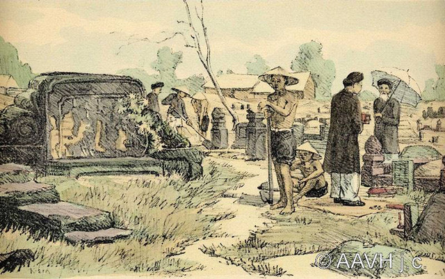 Đời sống ở Nam Bộ năm 1935 cực sinh động qua loạt tranh vẽ - Hình 4 Doi song o Nam Bo nam 1935 cuc sinh dong qua loat tranh ve-Hinh-4