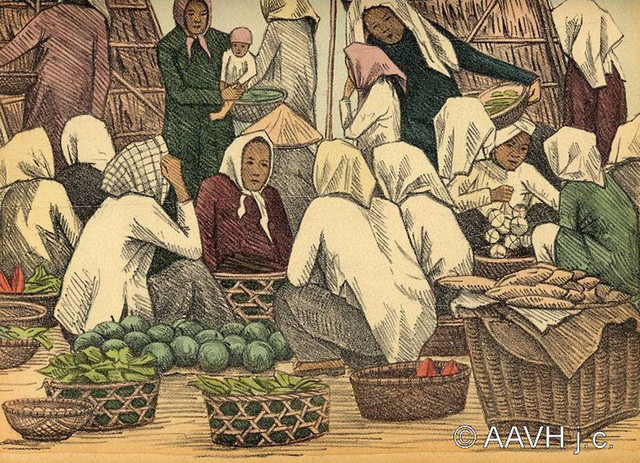 Đời sống ở Nam Bộ năm 1935 cực sinh động qua loạt tranh vẽ - Hình 9 Doi song o Nam Bo nam 1935 cuc sinh dong qua loat tranh ve-Hinh-9