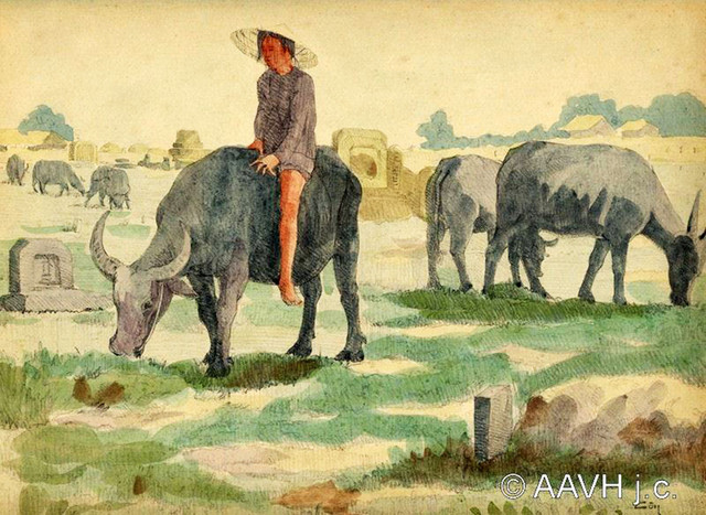 Đời sống ở Nam Bộ năm 1935 cực sinh động qua loạt tranh vẽ - Hình 2 Doi song o Nam Bo nam 1935 cuc sinh dong qua loat tranh ve-Hinh-2