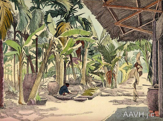 Đời sống ở Nam Bộ năm 1935 cực sinh động qua loạt tranh vẽ - Hình 3 Doi song o Nam Bo nam 1935 cuc sinh dong qua loat tranh ve-Hinh-3