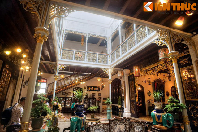 Ngắm vẻ sang trọng trong dinh thự cổ của đại gia Hoa kiều ở Malaysia - Hình 4 Ngam ve sang trong trong dinh thu co cua dai gia Hoa kieu o Malaysia-Hinh-4