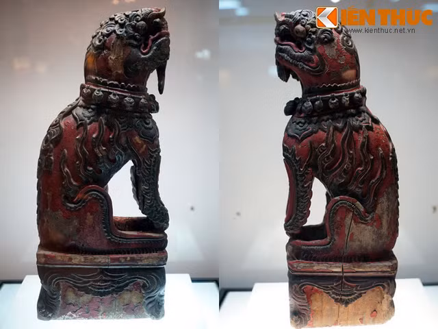 Những hình tượng kỳ lân huyền thoại trên cổ vật Việt Nam - Hình 8 Nhung hinh tuong ky lan huyen thoai tren co vat Viet Nam-Hinh-8