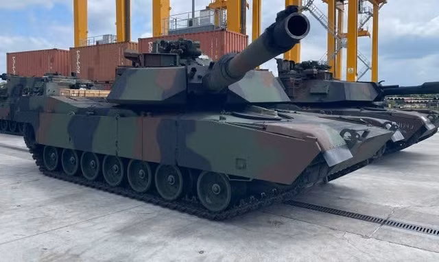 Xe tăng M1A2 Abrams Mỹ phối hợp UAV trong diễn tập NATO tại Ba Lan