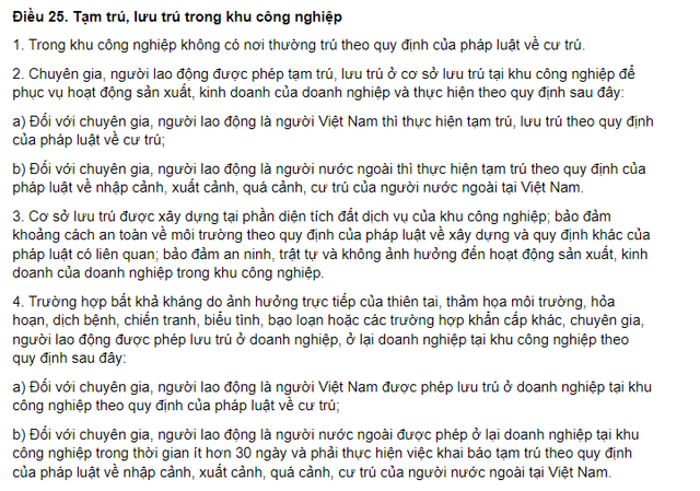 Lam nguoc voi Nghi dinh 35, Lam Dong cam lao dong luu tru trong KCN-Hinh-2