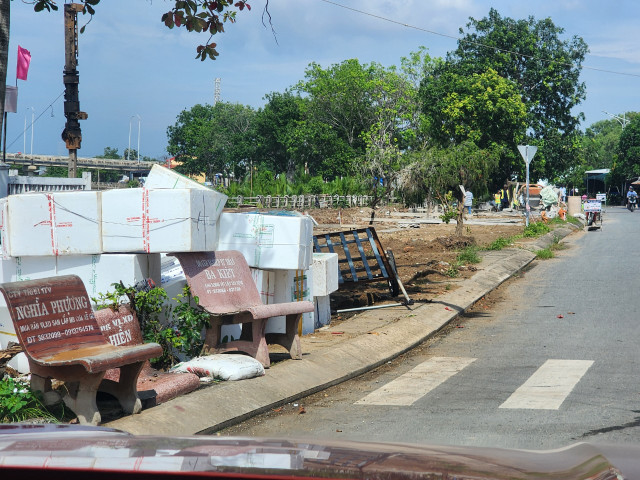 Tra Vinh: Can canh cong trinh chinh trang bo ke song Long Toan-Hinh-8