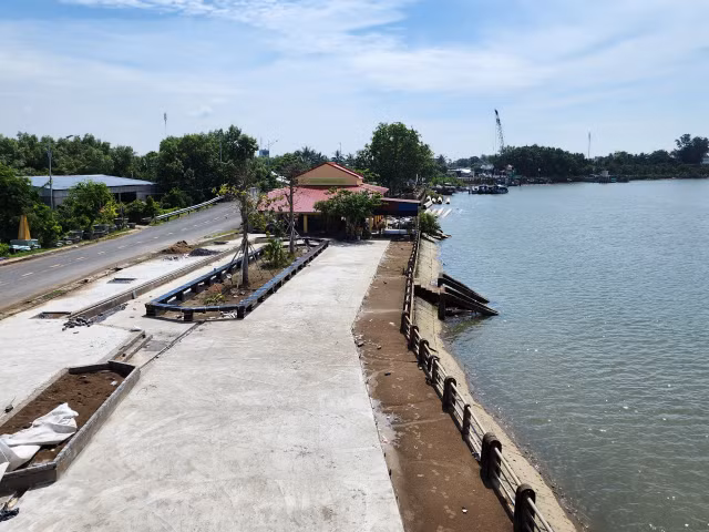 Tra Vinh: Can canh cong trinh chinh trang bo ke song Long Toan-Hinh-11