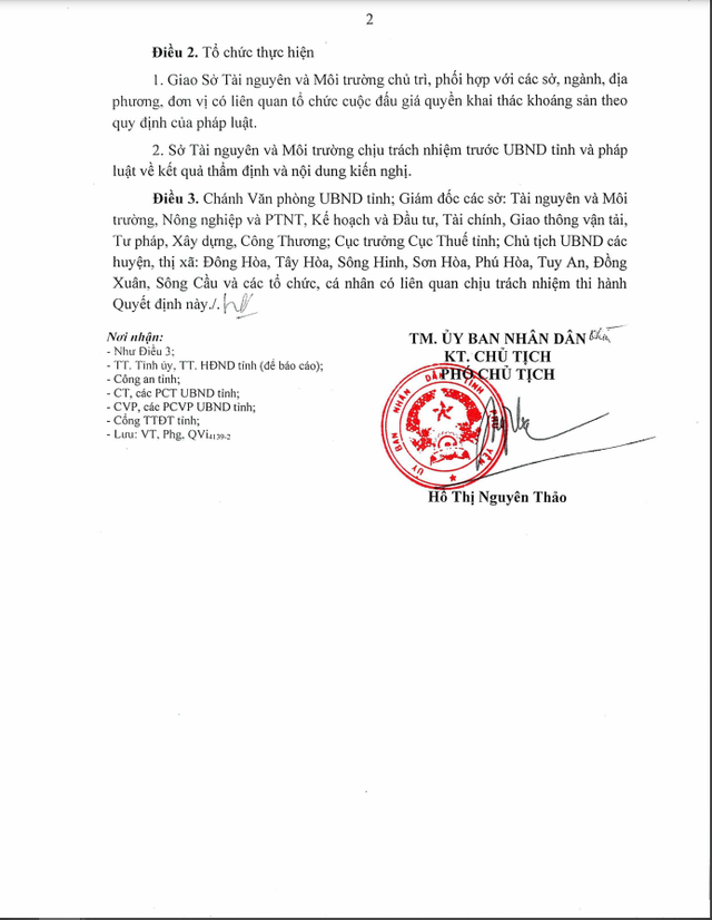 Phu Yen: Phe duyet phuong an dau gia 40 mo khoang san-Hinh-2