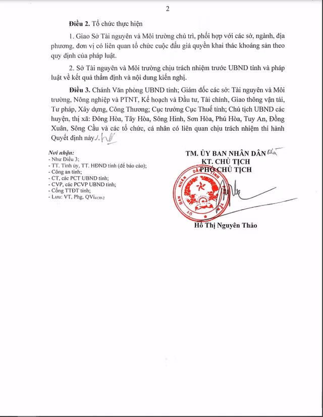 Phu Yen: Phe duyet phuong an dau gia 40 mo khoang san-Hinh-2