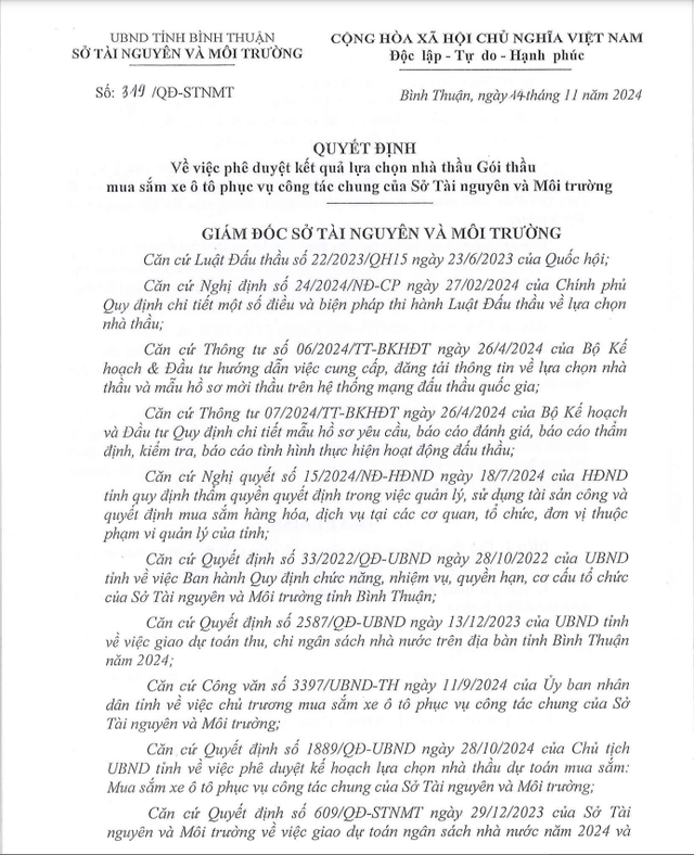 Ninh Thuan: O to Binh Thuan dang cho ket qua nhung goi thau nao?-Hinh-2