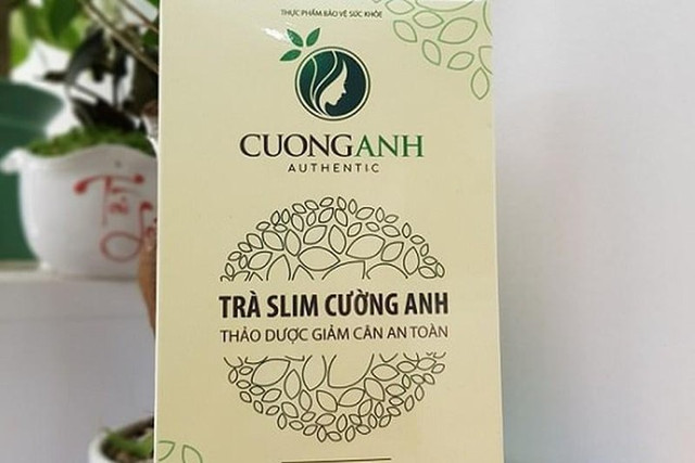 Những lần vướng nghi vấn chất cấm của Trà giảm cân Slim Cường Anh Nhung lan vuong nghi van chat cam cua Tra giam can Slim Cuong Anh