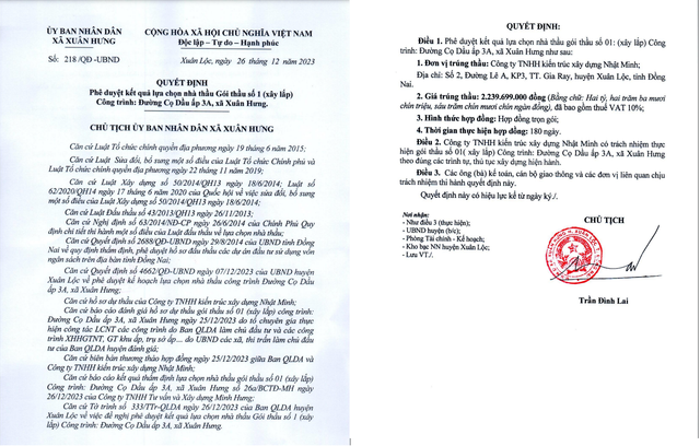Doanh nghiệp một ngày được công bố trúng 2 gói thầu Doanh nghiep mot ngay duoc cong bo trung 2 goi thau