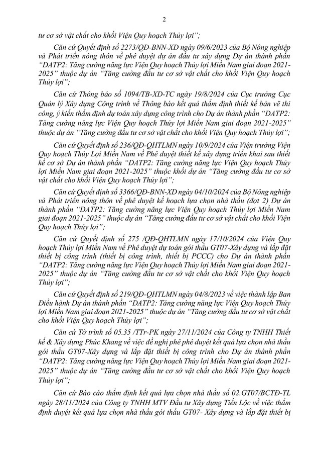 Biet gi ve Binh Minh-Thien Dang trung goi thau cua Vien Thuy loi mien Nam?-Hinh-2