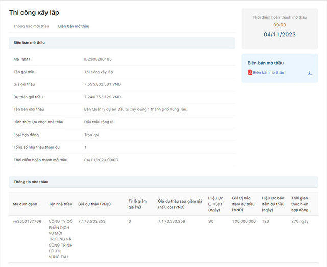 BR-VT: Doanh nghiep nao trung goi thau xay dung cua xa thoat nuoc hon 7 ty dong?-Hinh-2