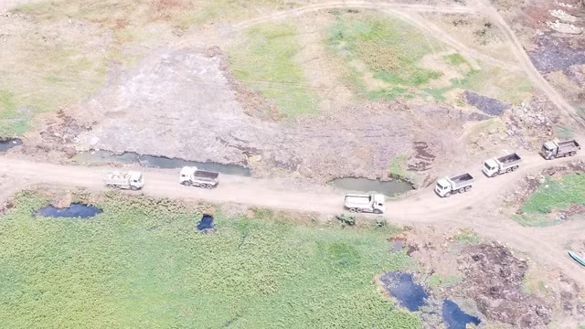 Lan theo duong di cua khoang san tai du an ho suoi Dam tinh Dong Nai-Hinh-5