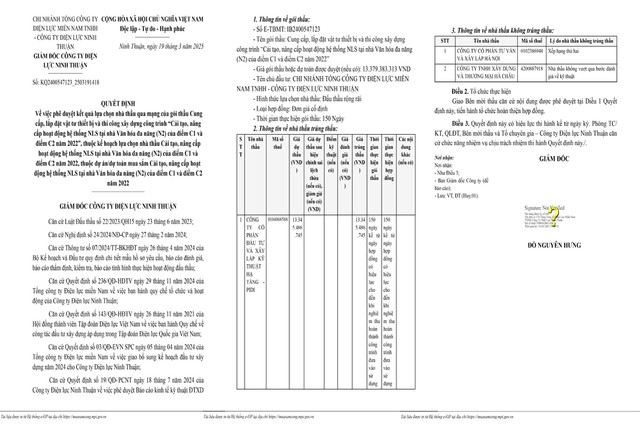 2 goi cai tao, nang cap he thong NLS tai Dien luc Ninh Thuan ve tay ai?-Hinh-2