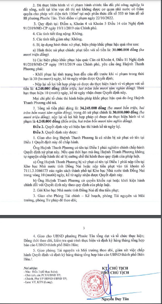 Dong Nai: TP Bien Hoa manh tay xu ly vi pham dat dai-Hinh-2