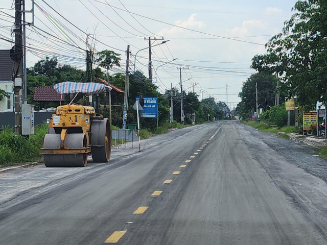 Dong Nai: Can canh Du an cai tao, nang cap duong Hung Vuong huyen Nhon Trach-Hinh-3