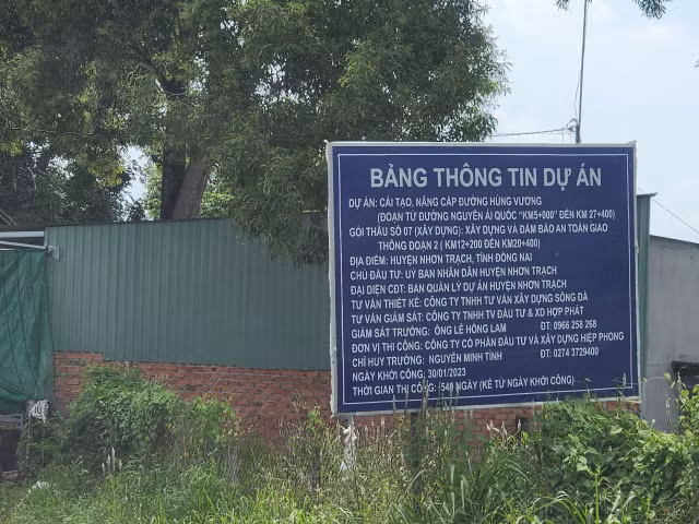 Dong Nai: Can canh Du an cai tao, nang cap duong Hung Vuong huyen Nhon Trach-Hinh-8