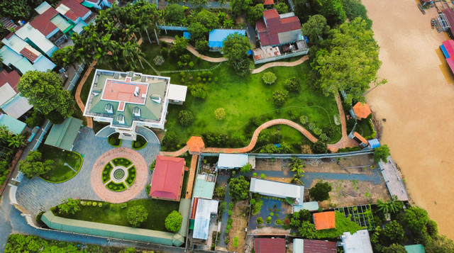 Dong Nai: Ngam nhin nhung can biet thu xa hoa cua Cu lao Pho