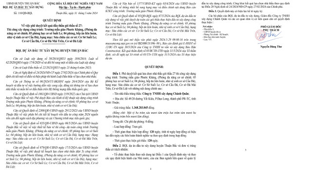 Ninh Thuận: Xây dựng Chánh Quân 'bất bại' 12/12 gói thầu tại huyện Thuận Bắc - Hình 2 Ninh Thuan: Xay dung Chanh Quan 'bat bai' 12/12 goi thau tai huyen Thuan Bac-Hinh-2