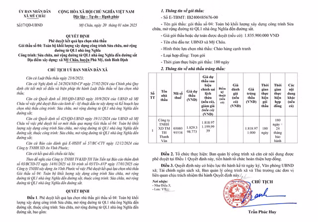 Ninh Thuan: Nang luc nha thau thi cong mo rong duong tai xa My Chau-Hinh-2