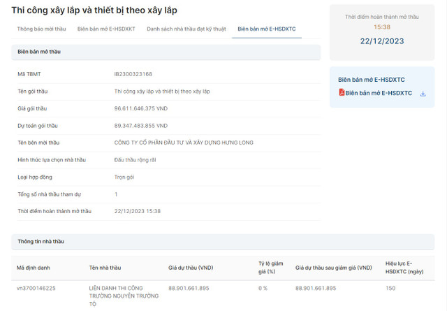 Bình Dương: DN CIC 39 có trúng gói thầu xây lắp gần 90 tỷ? Binh Duong: DN CIC 39 co trung goi thau xay lap gan 90 ty?
