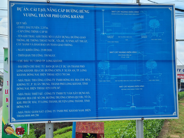 Đồng Nai: Tiếp tục điều chỉnh DA nâng cấp đường Hùng Vương, TP Long Khánh - Hình 3 Dong Nai: Tiep tuc dieu chinh DA nang cap duong Hung Vuong, TP Long Khanh-Hinh-3