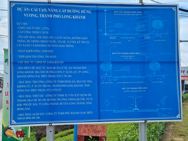 Dong Nai: Tiep tuc dieu chinh DA nang cap duong Hung Vuong, TP Long Khanh-Hinh-3