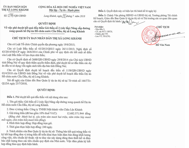 Đồng Nai: Chân dung nhà thầu Châu Lộc Khánh - thi công nạo vét Suối Cải - Hình 5 Dong Nai: Chan dung nha thau Chau Loc Khanh - thi cong nao vet Suoi Cai-Hinh-5
