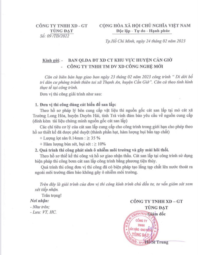 Trách nhiệm nhà thầu giám sát tại dự án trăm tỷ ở Cần Giờ? - Hình 6 Trach nhiem nha thau giam sat tai du an tram ty o Can Gio?-Hinh-6