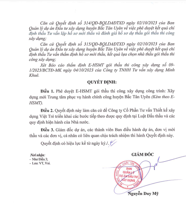 Bình Dương: Hơn 18 tỷ thi công Trung tâm hành chính công huyện Bắc Tân Uyên - Hình 3 Binh Duong: Hon 18 ty thi cong Trung tam hanh chinh cong huyen Bac Tan Uyen-Hinh-3