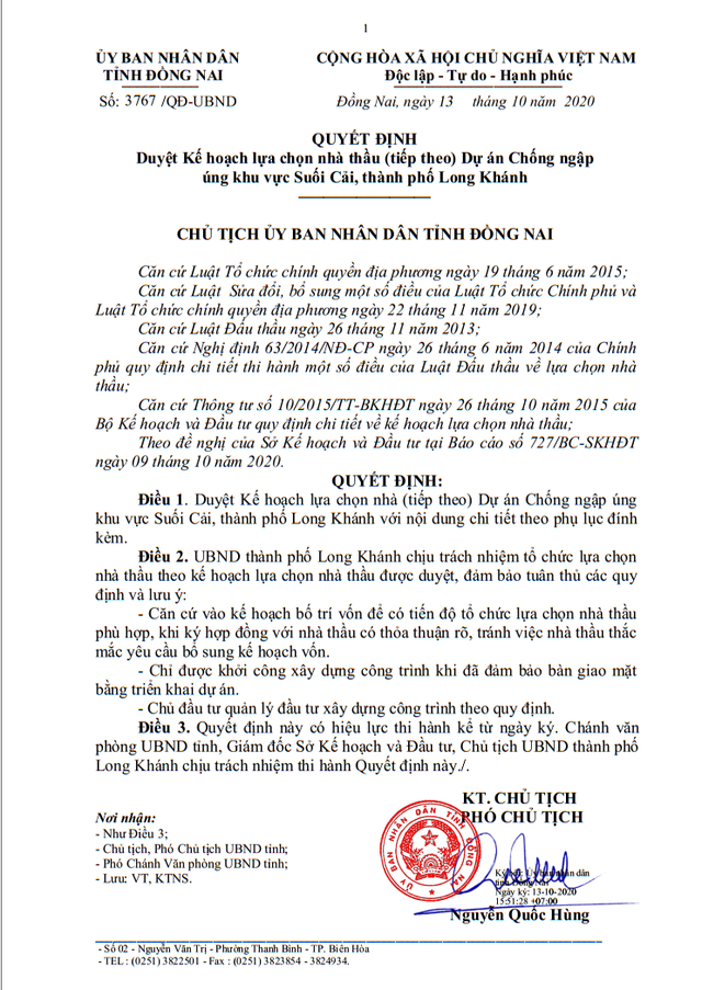Đồng Nai: TP. Long Khánh chống ngập úng khu vực suối Cải ra sao? - Hình 2 Dong Nai: TP. Long Khanh chong ngap ung khu vuc suoi Cai ra sao?-Hinh-2