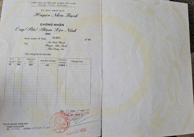 Nhơn Trạch (Đồng Nai): “Gồng mình” xử lí hậu cấp GCNQSDĐ chồng lấn ranh - Hình 7 Nhon Trach (Dong Nai): “Gong minh” xu li hau cap GCNQSDD chong lan ranh-Hinh-7