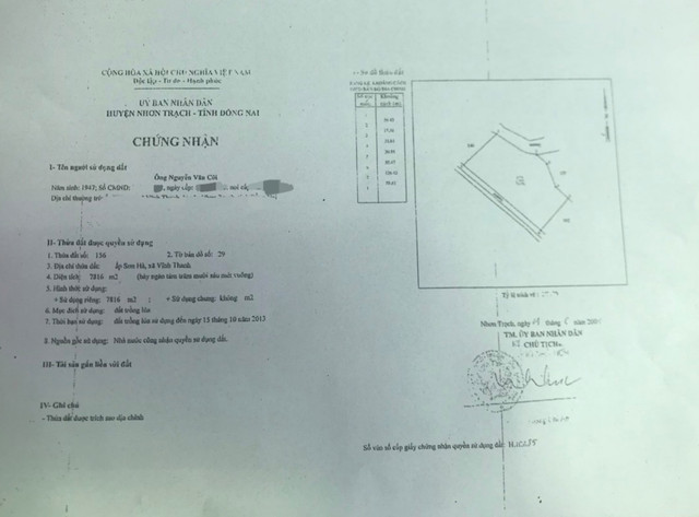 Nhơn Trạch (Đồng Nai): “Gồng mình” xử lí hậu cấp GCNQSDĐ chồng lấn ranh - Hình 11 Nhon Trach (Dong Nai): “Gong minh” xu li hau cap GCNQSDD chong lan ranh-Hinh-11