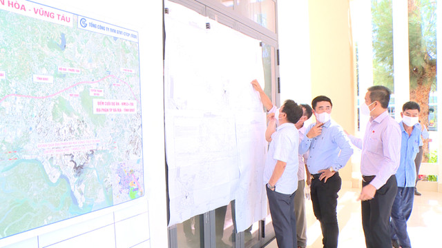 TP. Bà Rịa tăng tốc thu hồi đất Dự án cao tốc Biên Hòa-Vũng Tàu TP. Ba Ria tang toc thu hoi dat Du an cao toc Bien Hoa-Vung Tau
