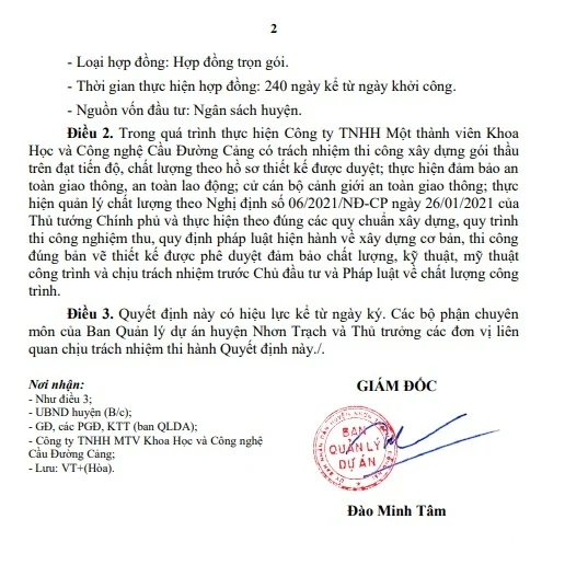 Dong Nai: Cau Duong Cang 
