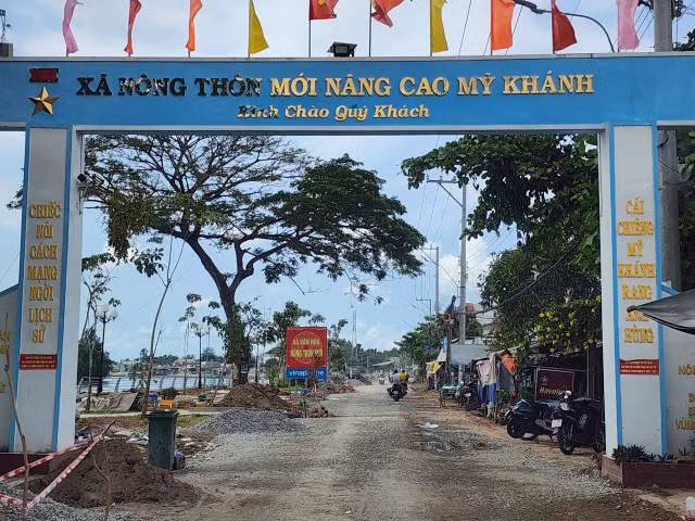 An Giang: Nha thau du an duong lien xa My Khanh thi cong au?-Hinh-3