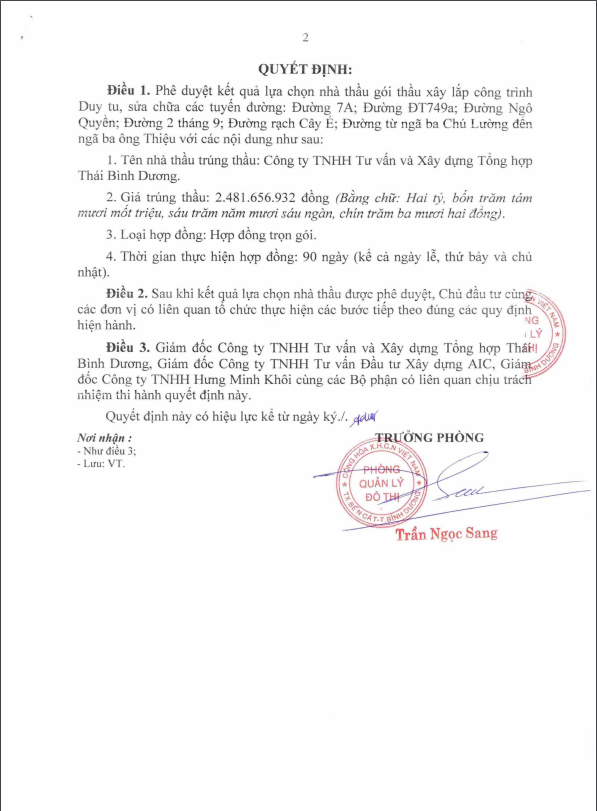 Thái Bình Dương cùng một ngày trúng 2 gói thầu xây lắp tại Thị xã Bến Cát - Hình 4 Thai Binh Duong cung mot ngay trung 2 goi thau xay lap tai Thi xa Ben Cat-Hinh-4