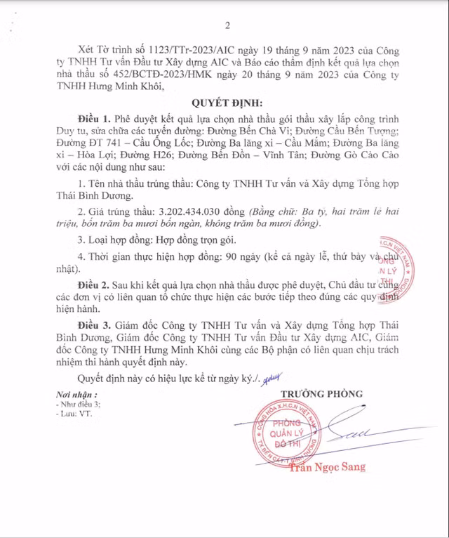 Thai Binh Duong cung mot ngay trung 2 goi thau xay lap tai Thi xa Ben Cat-Hinh-2