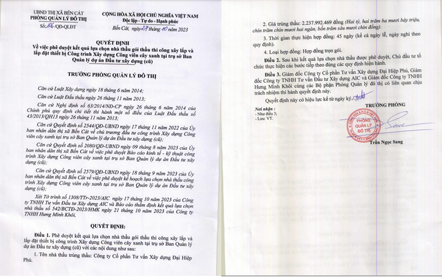 Bình Dương: Đại Hiệp Phú và những gói thầu “một mình một ngựa” - Hình 2 Binh Duong: Dai Hiep Phu va nhung goi thau “mot minh mot ngua”-Hinh-2